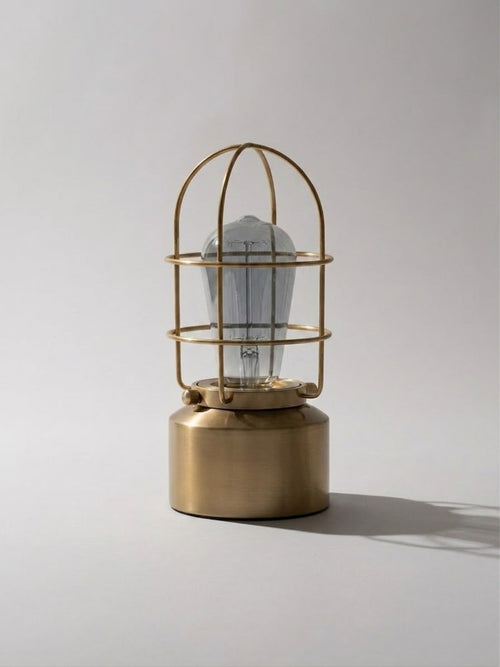 Golden Arched Lamp