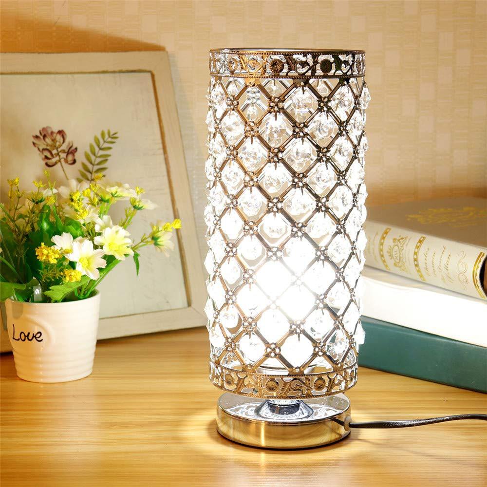 The Vittoria Crystal Bedside Lamp